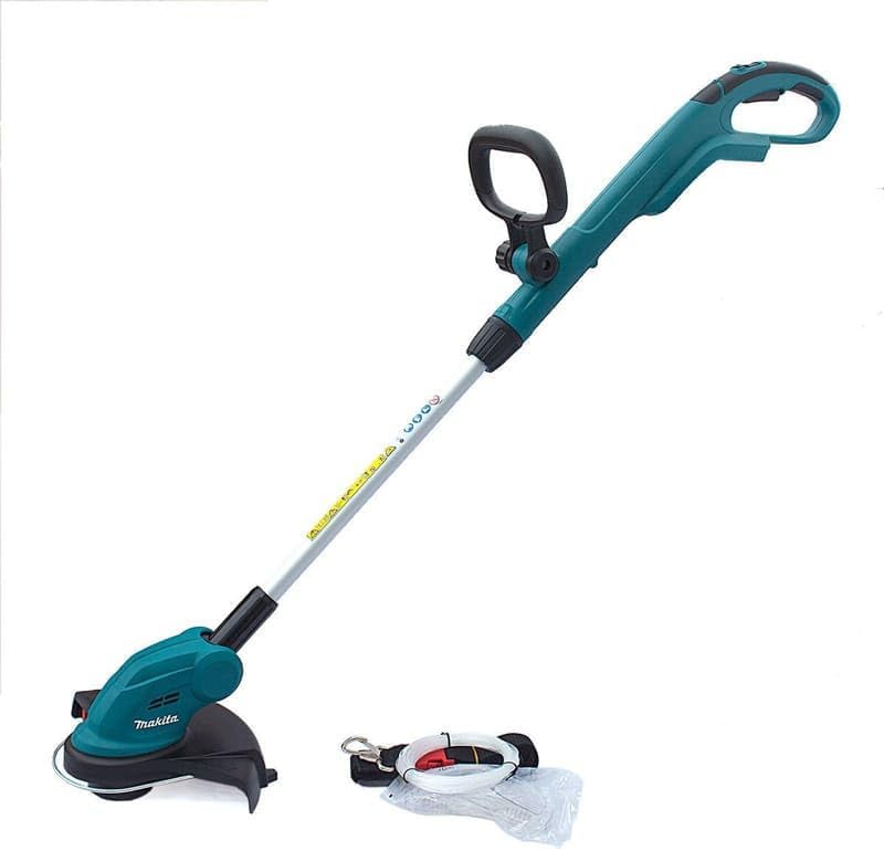 Makita DUR181Z 18 V LXT Akku-Rasentrimmer, Batteriekapazitätswarnleuchte, Warnlampe, 1,150 mm, 1,330 mm, 1,65 mm, 8M, Rot