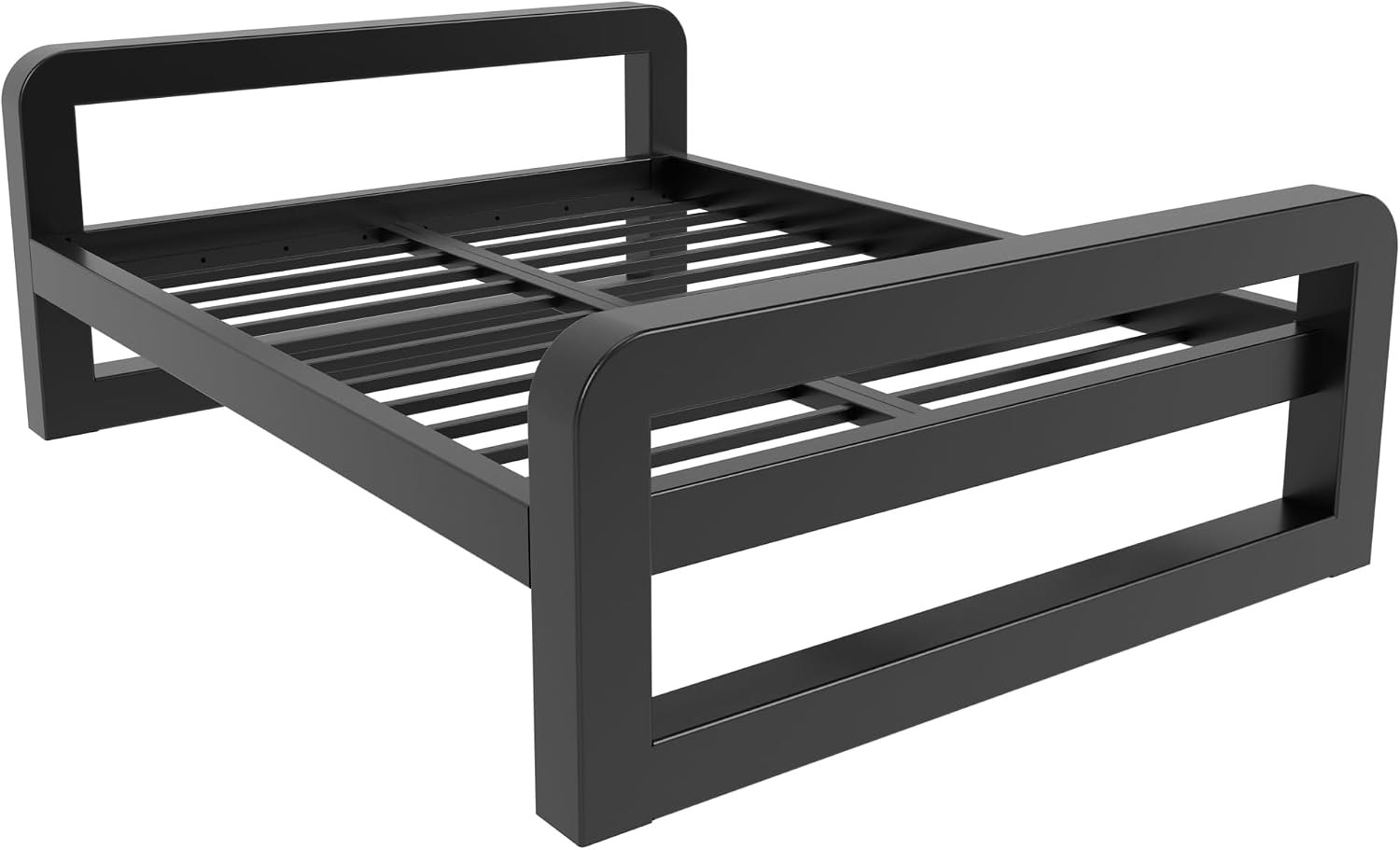 Bettgestell Massives MetaloPro, Metall Bettrahmen bis 1000 kg belastbar, Schnelle Montage 15 Min, 180 × 200 cm, Robuster Metallrost ohne Quietschen