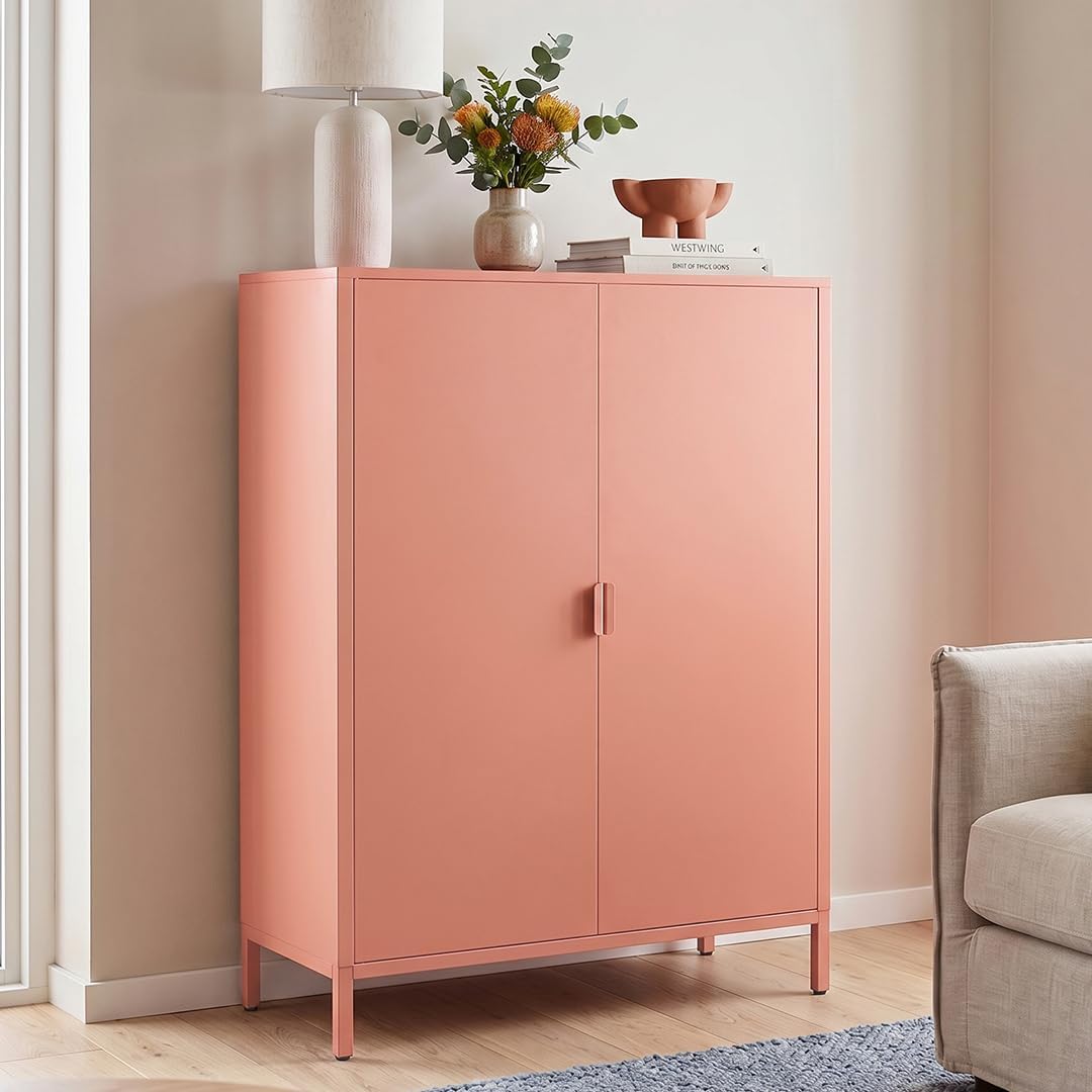Skølm Ituri Metall Kommode, Metallschrank, Aufbewahrungsschrank, Schlafzimmer, 80 cm