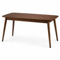 Esstisch Walnuss Holz 160x90x75 cm