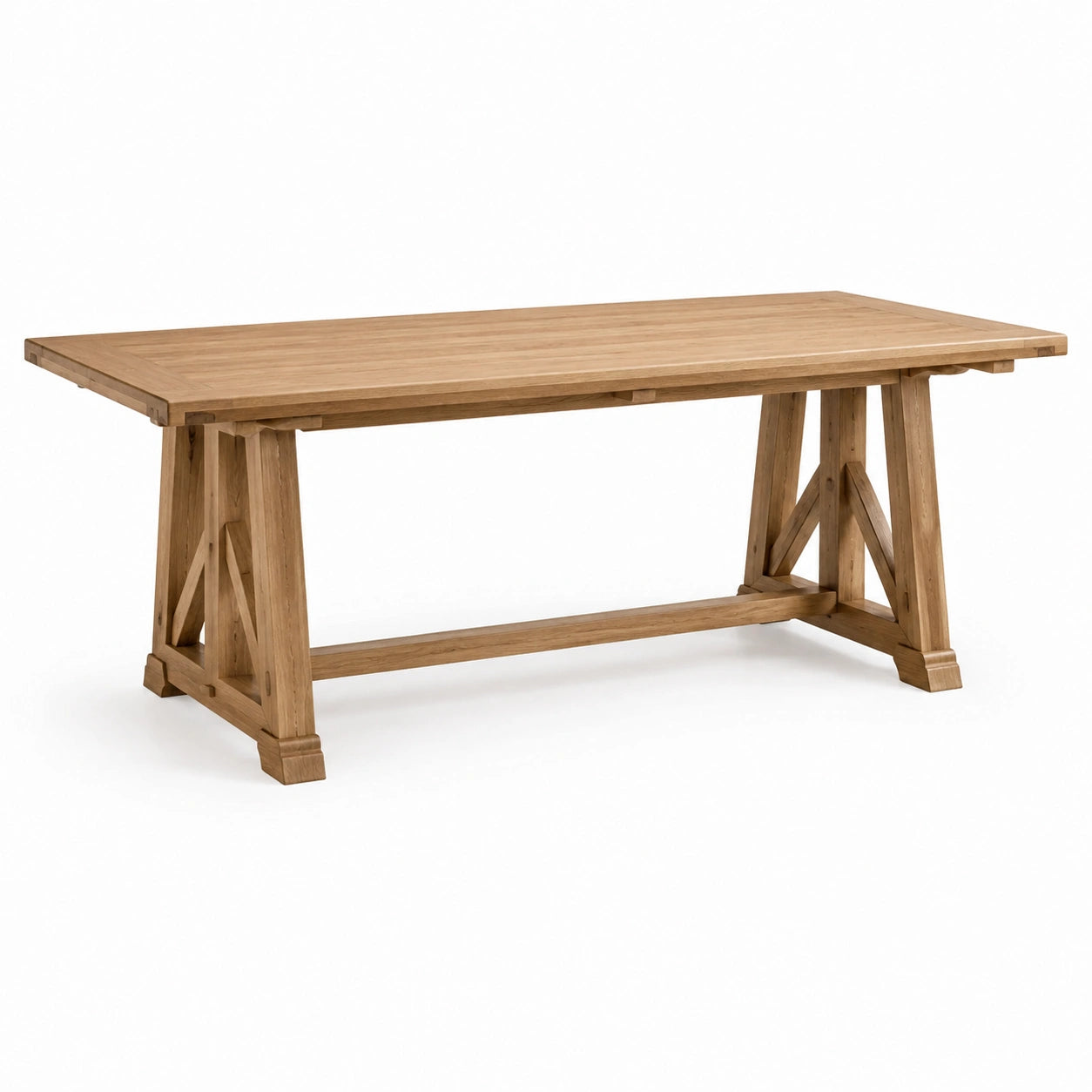 Esstisch aus Massivholz Eiche 200x100x75cm