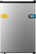 Cecotec Mini-Kühlschrank Bolero CoolMarket TT 133 l Inox. 133 l Mini-Kühlschrank, 83,5 cm, 55,1 cm