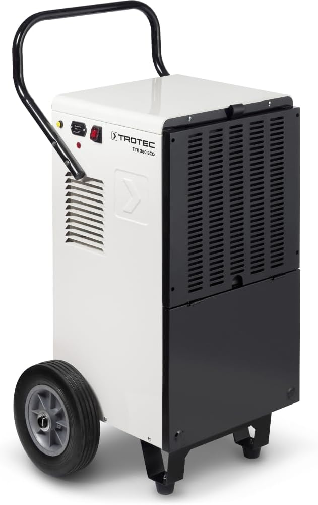 TROTEC Luftentfeuchter TTK 380 ECO, First-Class-Bautentrockner, Bautrockner, 80 l
