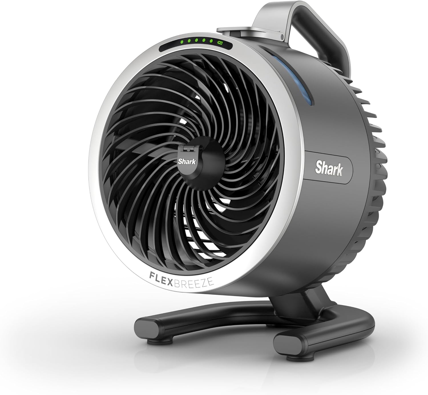 SHARK FlexBreeze HydroGo tragbarer Ventilator mit Nebel innen + außen, Innenbereich, 12 Stunden