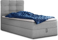 Sofnet Boxspringbett Best Mini mit Bettkasten und Matratzentopper - Einzelbett mit, Bonell-Matratze, Hauptmatratze, 200 cm, 80 cm, 90 cm