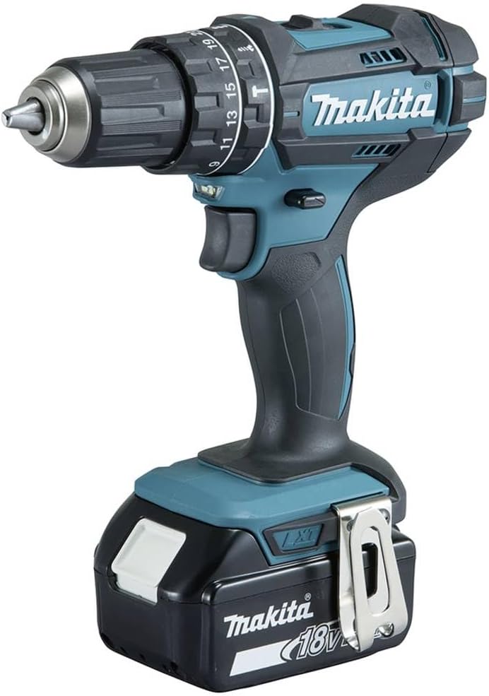 Makita DHP482JX13 Akku-Schlagbohrschrauber 18 V / 3,0 Ah, Automatisch