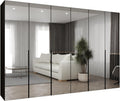 MEBLE KRYSPOL - Kleiderschrank, Drehtürenschrank, Garderobenschrank, Schlafzimmer, 250,300 cm, 16 mm
