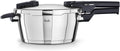 Fissler Vitaquick/Schnellkochtopf (3,5 l, 22 cm, Edelstahl, Rot