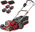 Einhell Akku-Rasenmäher GP-cm 36/47 S Li BL Kit Power X-Change (36 V, 25-80 mm, 65 l, 4,0 Ah, LED, Mulchfunktion