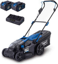 Scheppach Akku Rasenmäher BC-MP430-X, Garten, 43 cm, 25 - 75 mm, 50 l, 30 Minuten, 2 Ah