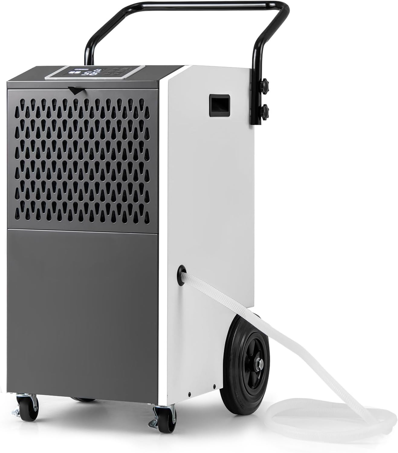 GOPLUS 73 l/Tag Luftentfeuchter, Praktisch, 30 l, 27 °C, 60 l, 30 °C, 1-24 Stunden, 194 cm