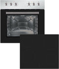 PKM BIC3 I-GK-IX 5 Einbauherdset Edelstahl 60 cm Kochfeld Glaskeramik, Einbaubackofen, Glaskeramikkochfeld, 400 V, 0,80 kW, 20,00 cm, 16,50 cm