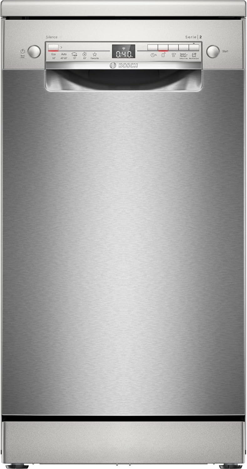 Bosch SPS2HKI42E, Geschirrspüler, 45 cm, 30 Minuten, App, Geräuschlos