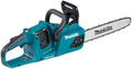 Makita DUC355Z Twin 18 V 36 V Akku-Kettensäge, Dual-Akku-Kettensäge, 35 cm