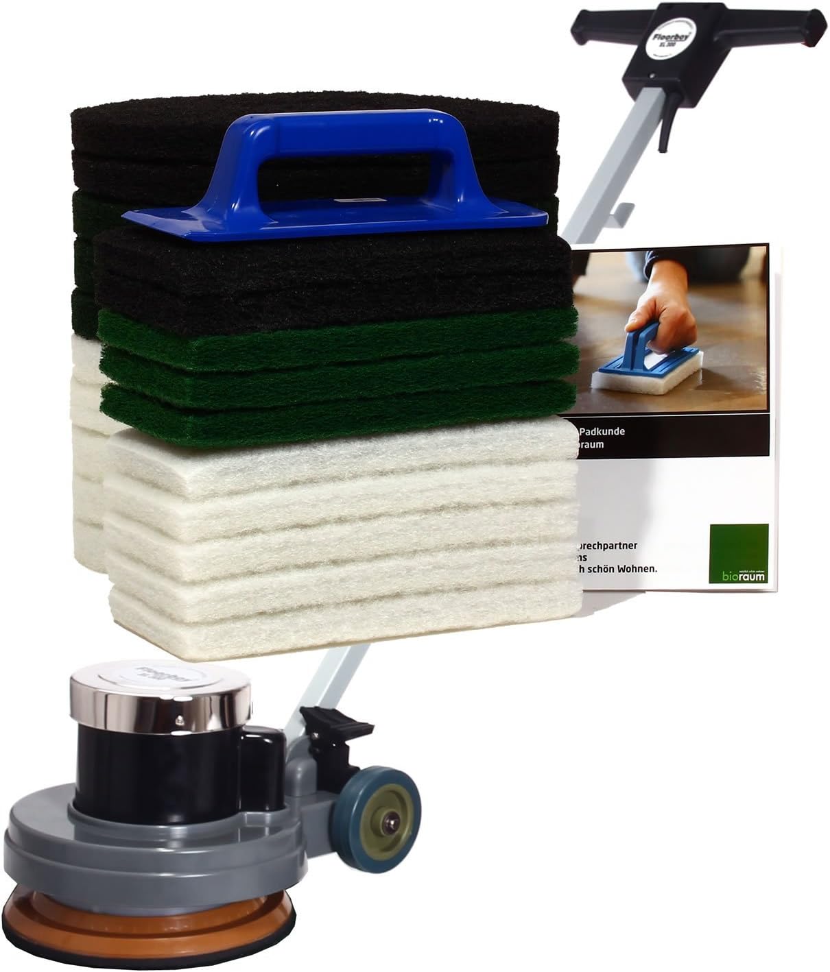 Floorboy XL 300 Universalset, 12 Zoll, Weiß