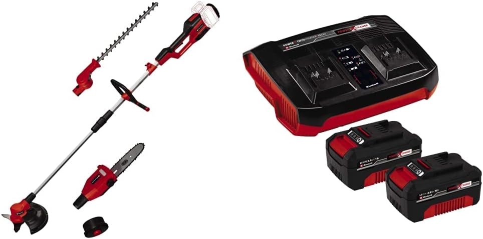 Einhell Akku-Multifunktionswerkzeug GE-LM 36/4in1 Li Power X-Change (Li-Ion, Kettensäge, Heckenschere, 4 Ah