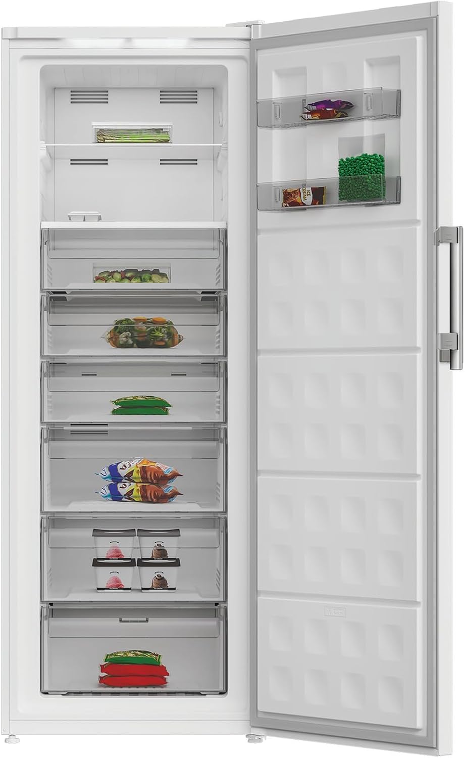 Bauknecht GKN WC19170D NoFrost Gefrierschrank, Kühlschrank, Tiefkühlschrank, 24 °C, 8 °C, 404 l, 19 kg, 24Std, 38 dB
