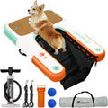FBSPORT Hunderampe Aufblasbare Hunde Wasserrampe, 100 kg, 51 cm, 72 cm