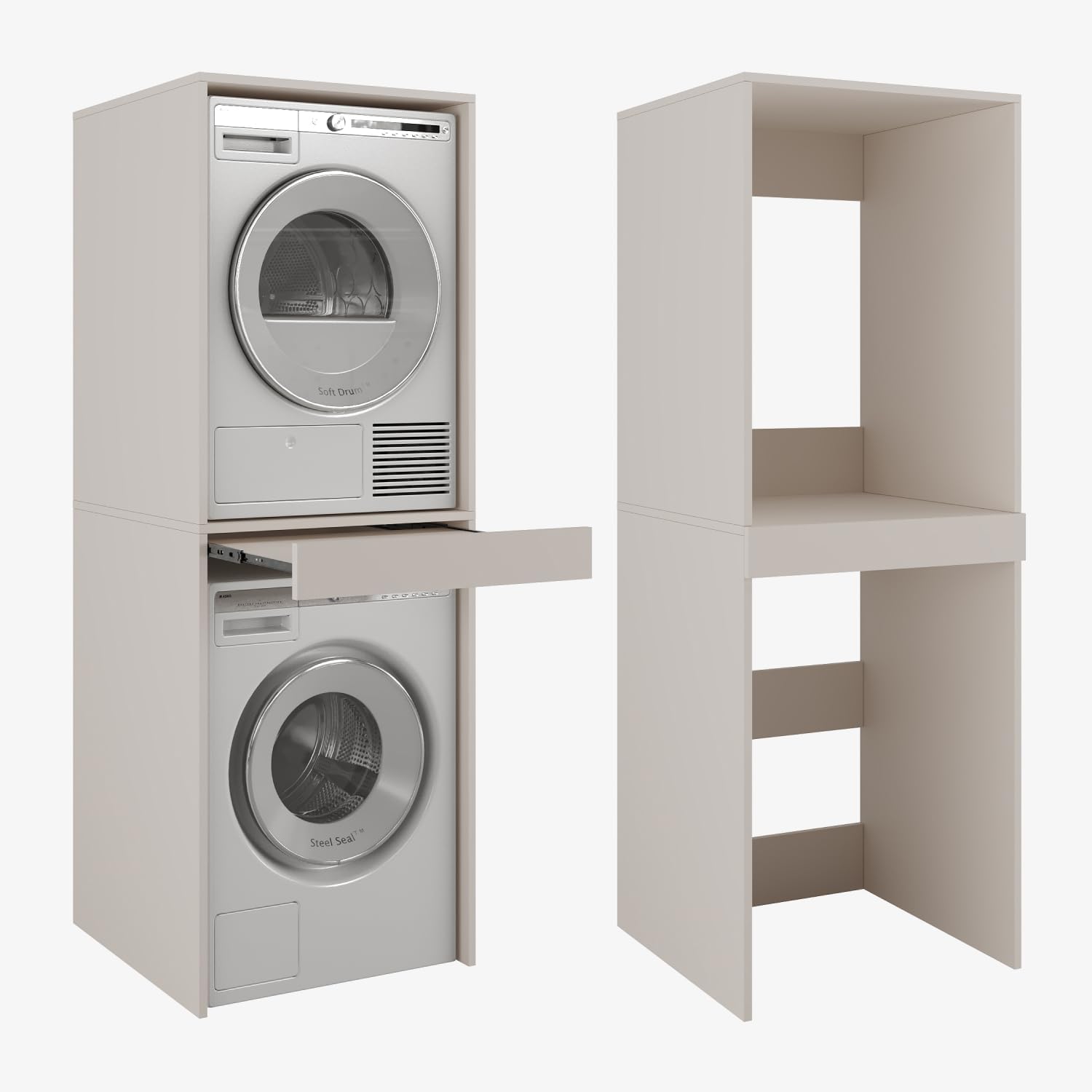 PLATAN ROOM Hochschrank, Badschrank, Waschmaschine