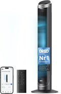 DREO Smart Turmventilator Sehr Leise, Standventilator