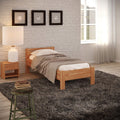 Krok Wood Seniorenbett SiSi aus Massivholz (Buche, Jugendbett, Ehebett, 50 cm, 200 cm, 20 mm, 40 mm, 2 cm, 1 Stunde