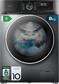 Cecotec Waschmaschine 8 kg Frontlader Bolero Dresscode 8500 Inverter Steel A. 1900 W, Bett, 20 °C