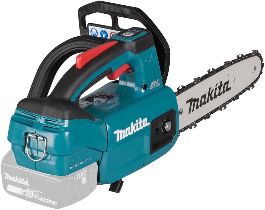 Makita DUC 254 Z 18 V Brushless Akku Kettensäge 25 cm Solo - ohne Akku und Ladegerät, Top-Handle-Kettensäge