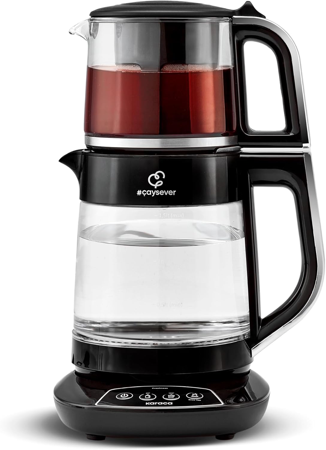 Karaca Caysever Maschine, Wasserkocher, 1700 W, 15 Minuten, 0,8 l, 40 °C