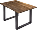 SAM Esszimmertisch 100 × 70 cm Billy, Holztisch, Esstisch, 26 mm, Schwarz