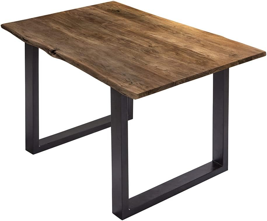 SAM Esszimmertisch 100 × 70 cm Billy, Holztisch, Esstisch, 26 mm, Schwarz