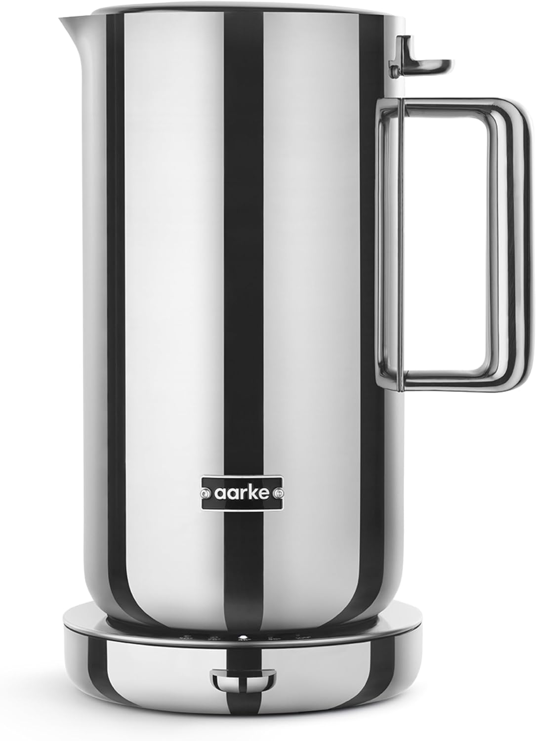 Aarke Wasserkocher aus Edelstahl mit mehreren Temperatureinstellungen, Esstisch, 100 °C, LED-Anzeige