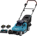 Makita DLM382PM2 Akku-Rasenmäher 2 × 18 V / 4,0 Ah, 40 l, 38 cm, 91 dB, 36 V