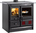 La Nordica Rosa L 16 Küchenofen Holzherd Stahl Anthrazit Schwarz 9,5 kW Backfach mit, Beheizung, 430 mm, 2,3 kg, 30 cm, 202 °C, 670 mm