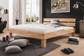 Bett Futon Schlafzimmer Bett Generic, Holzstärke der Füße 90 × 90 mm, Höhe inklusive Kopfteil: 75 cm, Höhe Boden bis Oberkante Bettseite: 37 cm
