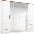 Rauch Möbel Carlsson Schrank Drehtürenschrank in Weiß, Kleiderschrank, 58 cm, 67 cm, 90 cm