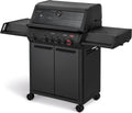 Enders Gasgrill MONROE PRO 4 SIKR TURBO SHADOW, 800 °C, 4,2 kW, Edelstahl