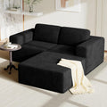Vesgantti 202 cm Modulares Ecksofa L-Form, Polstersofa, 82 cm, 44 cm, 72 Stunden
