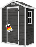 STEELSØN Novara Gerätehaus, Outdoor, 134 cm, 122 cm, Kunststoff