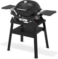 Weber Q 1200N Gasgrill mit Seitentischen und Stand/Kompakter Grill, 2,93 kW