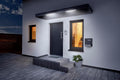 Gutta Rechteckvordach BS 250 Anthrazit, Optisch, 150 kg, 160 cm, 200 cm, 250 cm, 48 kg, LED-Beleuchtung