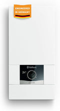 Vaillant elektronischer Durchlauferhitzer, Übertisch, 8 l, 21 kW, 30 °C, 55 °C, 9,9 cm, 48,1 cm, IP25