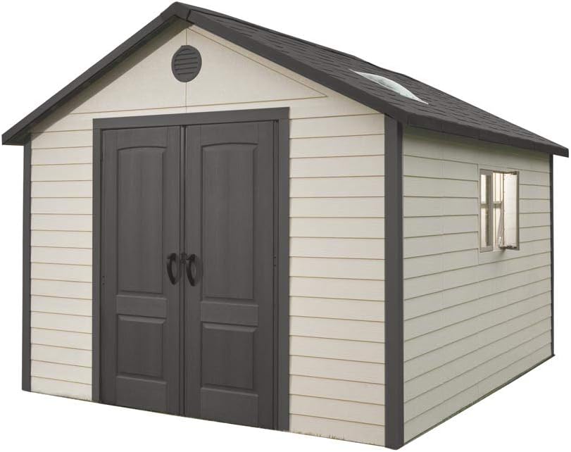 Lifetime Kunststoff Gerätehaus King Size, Outdoor, 337 cm, 285 cm, 3,35 m, 35,5 cm
