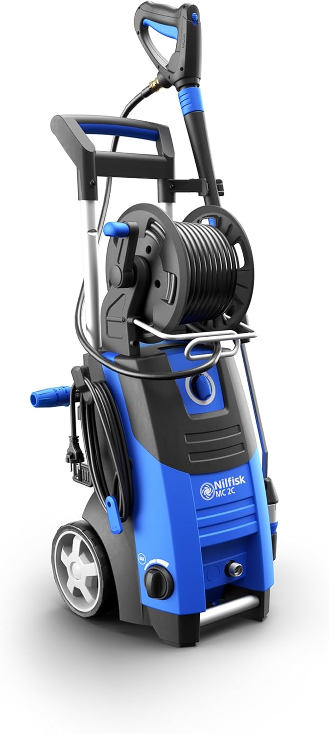 Nilfisk Kaltwasser Hockdruckreiniger MC 2C-120/520 XT (mit Automatik Start/Stopp, 2 l