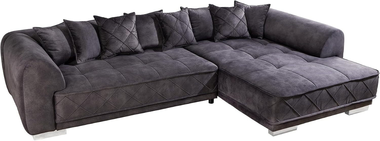 Riess Ambiente Modernes XXL Ecksofa, Bigsofa, 320 cm, 195 cm, 245 cm