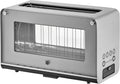 WMF Lono Toaster Glas mit Brötchenaufsatz, 22 cm, 1100-1300 W, 1m, 13 cm, 2,6 cm, Edelstahl