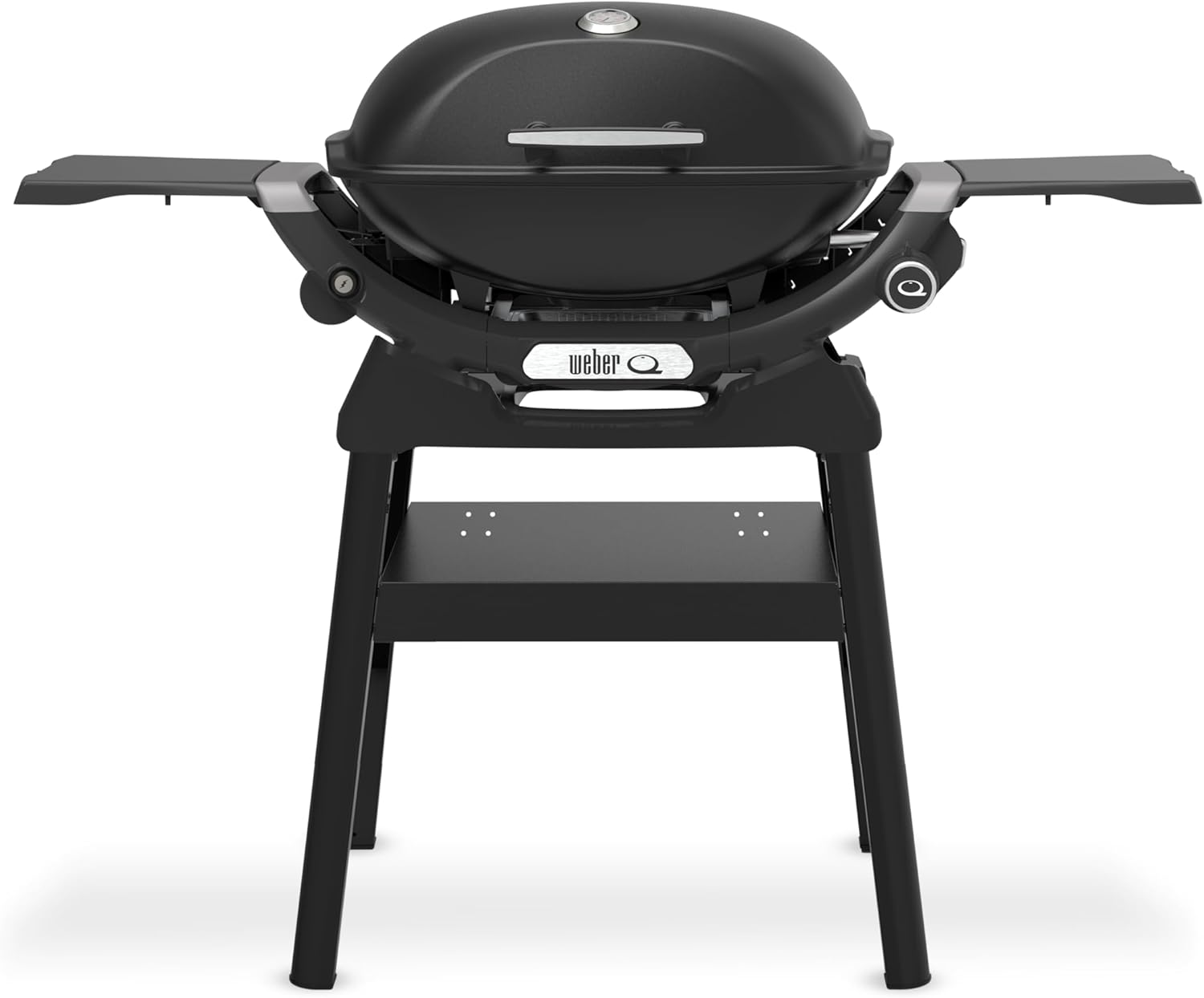 Weber Q 2200N Gasgrill mit Seitentischen und Stand/Kompakter Grill, 4,10 kW, 44 cm, 45.5 cm, 50 cm