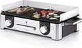 WMF Lono Master-Grill, Elektrogrill, Tischgrill, Garten, 17 cm, 1200 W, 2 m, 50 cm, 6 cm, LED-Beleuchtung, Edelstahl