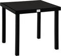 Outsunny Gartentisch für 6 Personen Esstisch, Outdoor-Esstisch, Aluminiumtisch, 80 l, 50 kg