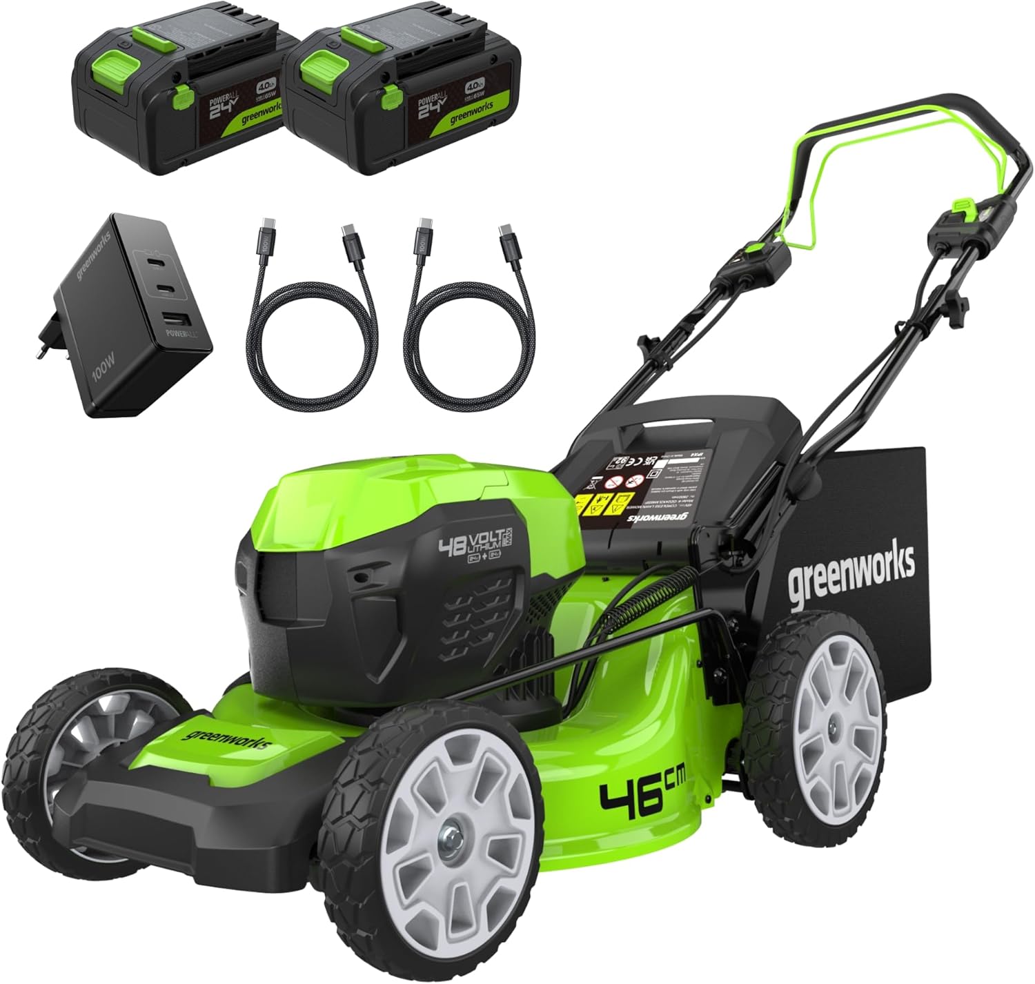 Greenworks Selbstfahrender Akku Rasenmäher