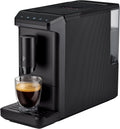 Tchibo Kaffeevollautomat Esperto mini für Caffè Crema und Espresso, 16 cm, 30,5 cm, 40 cm, 1,1 l, 130-150 g, Edelstahl